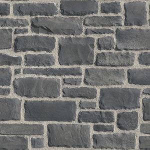 revestimiento de pared de piedra reconstituida / para uso residencial / para el sector servicios / texturado