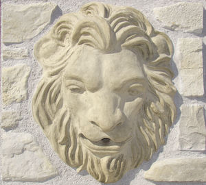 fuente de jardín