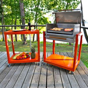 barbacoa de carbón