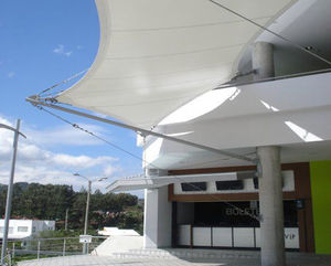 tensoestructura malla de cable de metal
