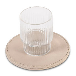posavasos de cuero artificial