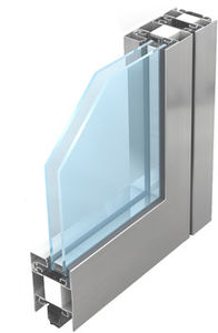 perfil para puerta de acero inoxidable
