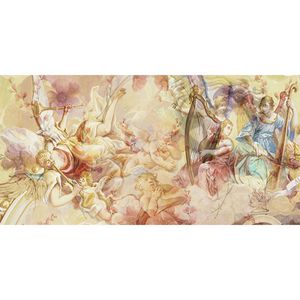 papel pintado de estilo Art Nouveau