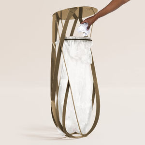 soporte de bolsa de basura público