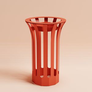 soporte de bolsa de basura público