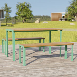 banco para jardín contemporáneo