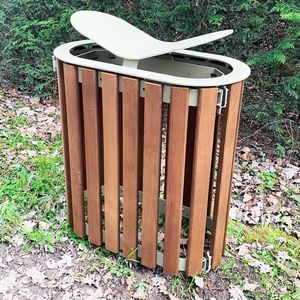soporte de bolsa de basura público