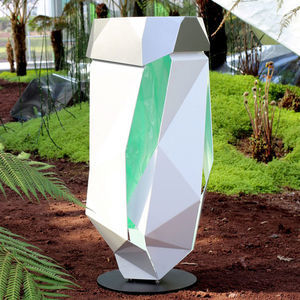 soporte de bolsa de basura público