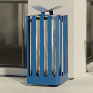 soporte de bolsa de basura público