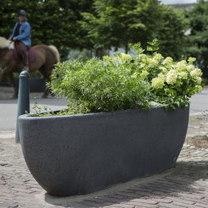 jardinera de hormigón