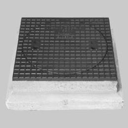 tapadera de inspección de acero inoxidable