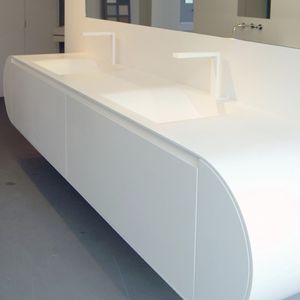 mueble de lavabo doble
