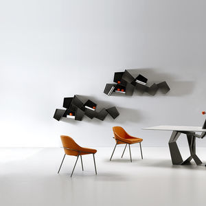 biblioteca de pared