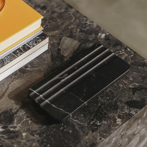 desk organizer de mármol