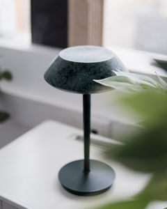 lámpara verde