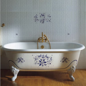 bañera ovalada