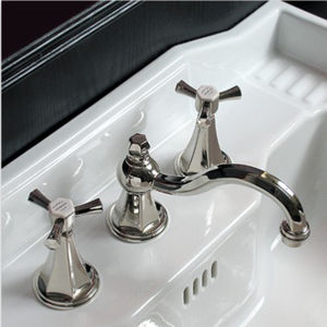 grifo bimando para lavabo