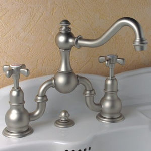 grifo bimando para lavabo