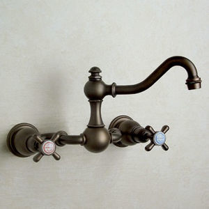 grifo bimando para lavabo