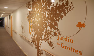 adhesivo de pared texto