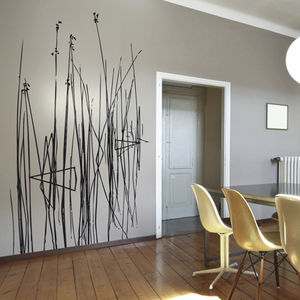adhesivo de pared naturaleza