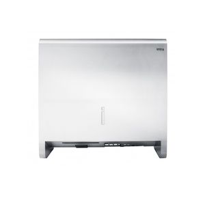 secador de manos electrónico / de pared / de acero inoxidable