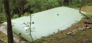 tanque para la captación de agua de lluvia