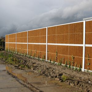 muro antirruido con paneles modulares