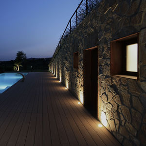 luminaria empotrable de suelo