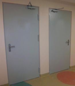 puerta de seguridad