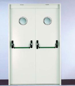 puerta antibacterias