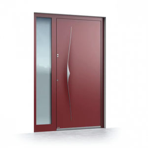 puerta de aluminio
