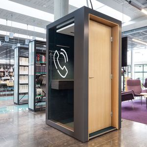 cabina telefónica para oficina abierta