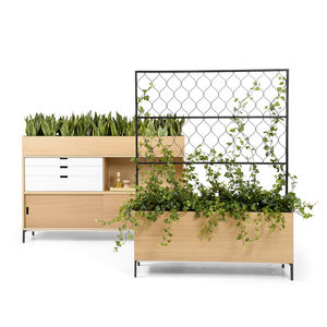 jardinera de madera