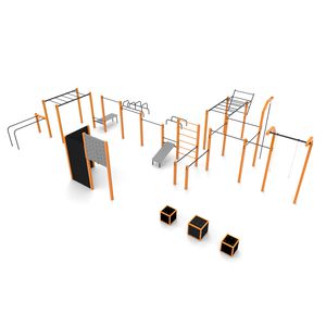 Parque de Street Workout para espacio público