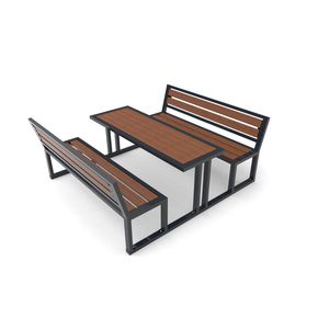 mesa de pícnic contemporánea
