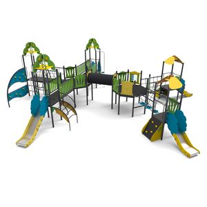 estación de juego para parque infantil