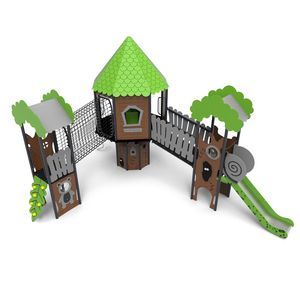estación de juego para parque infantil