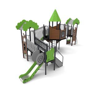 estación de juego para parque infantil