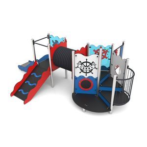 estación de juego para parque infantil