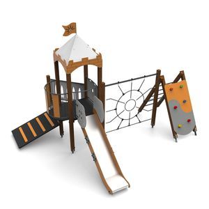 estación de juego para parque infantil