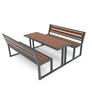 mesa de pícnic contemporánea