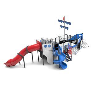estación de juego para parque infantil