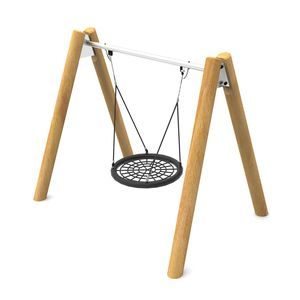 columpio de madera