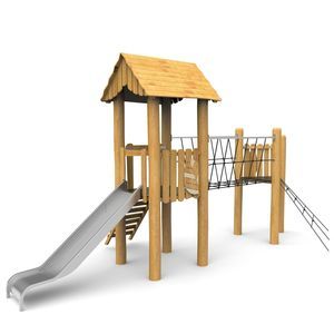 estación de juego para parque infantil
