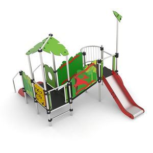 estación de juego para parque infantil
