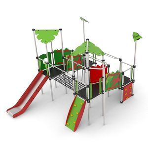 estación de juego para parque infantil