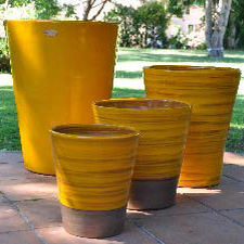 maceta de jardín de terracota