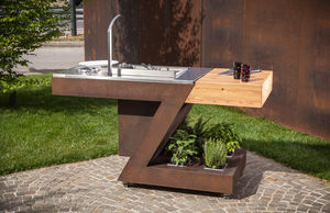 cocina de exterior