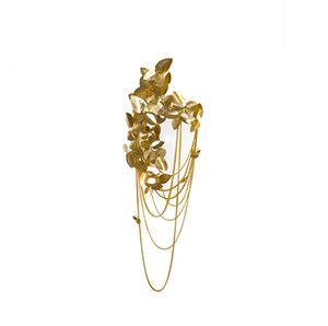 aplique contemporáneo / de latón / de latón chapado en oro / hecho a mano